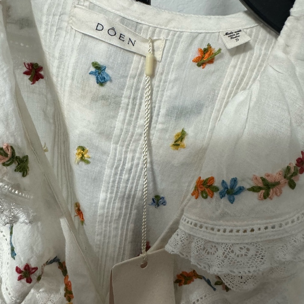 NWT Doen HETTIE TOP - Picture 7 of 8